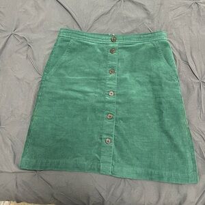 Women’s J Crew corduroy mini skirt